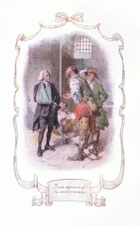 I Was Apprised at the Usual Perquisites, from The Vicar of Wakefield Published by J M Dent & Son Ltd, 1920s